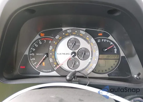 2004 Lexus Is 300 z USA, uszkodzony, nr VIN JTHBD192140093736